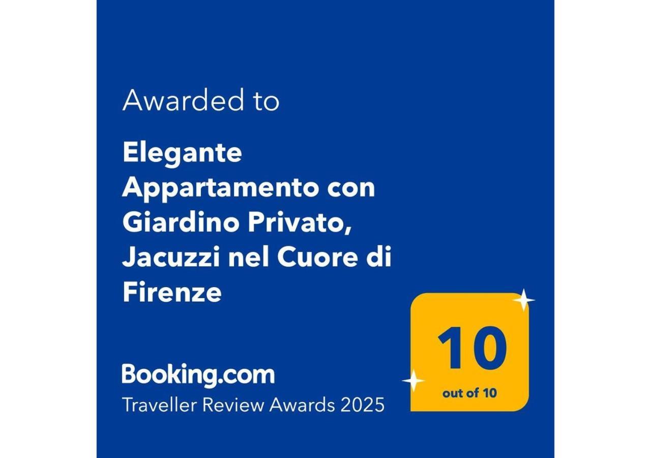 Elegante Con Giardino Privato, Jacuzzi Nel Cuore Di Florencia